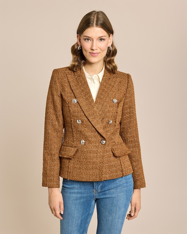 Blazer aus Bouclé Modell Wow