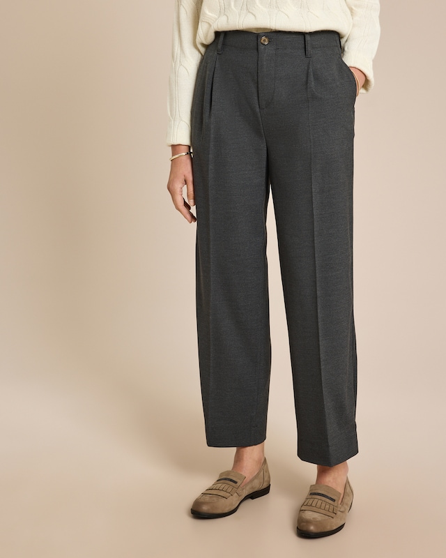 THOM by Thomas Rath Stoffhose mit Riegel am Saum | HSE