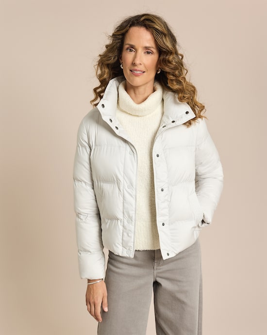 Produktabbildung für Steppjacke mit Stehkragen