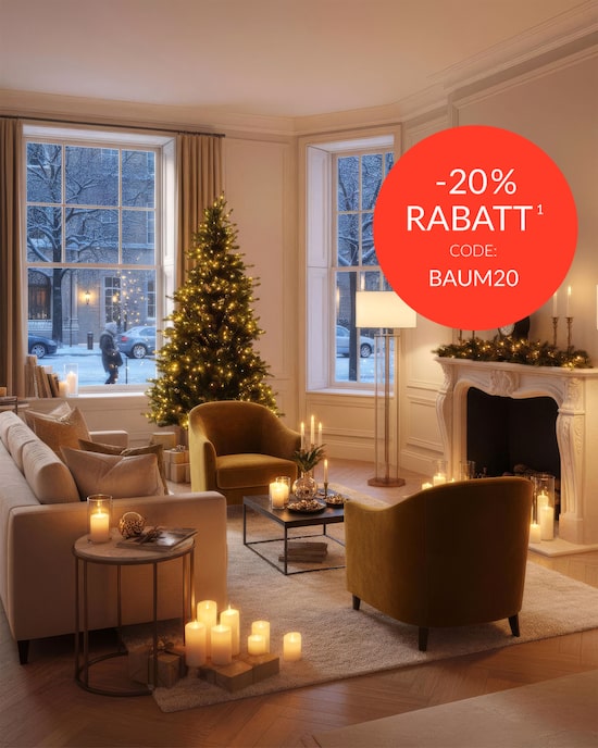 Produktabbildung für In- und Outdoor-LED-Weihnachtsbaum mit Fernbedienung