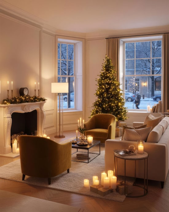 Produktabbildung für Outdoor-LED-Weihnachtsbaum mit Fernbedienung