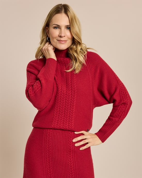 Produktabbildung für Pullover in Zopfstrick