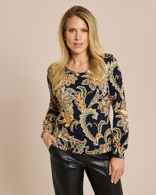 Produktabbildung 2 für Shirt mit Paisleydruck