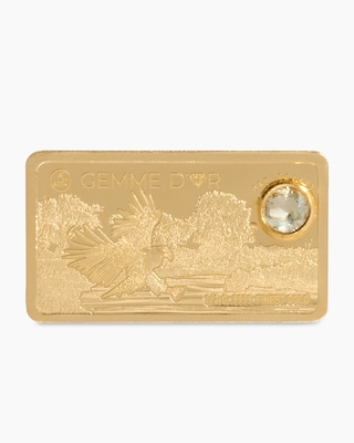 Produktabbildung 1 für Goldbarren Gemme d'or Orthoklas gelb