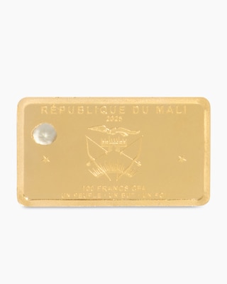 Produktabbildung 2 für Goldbarren Gemme d'or Orthoklas gelb