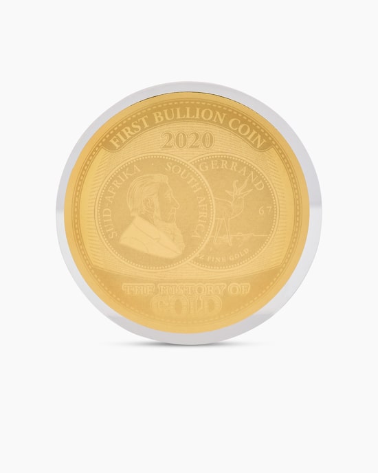 Produktabbildung für Goldmünze History of Gold: Krügerrand