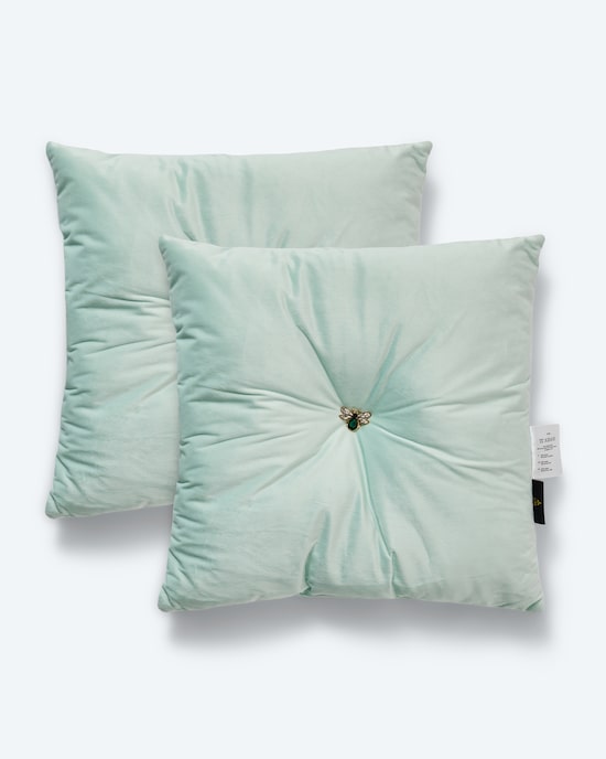 Produktabbildung für Samt Deko-Kissen "Nymphenburg", 2tlg.