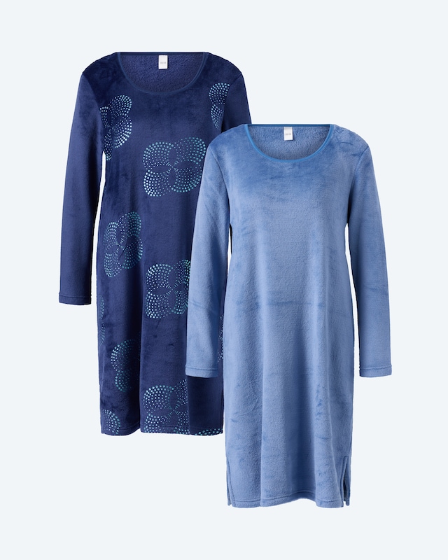 Night Shirt "Glitter", 2 Stück