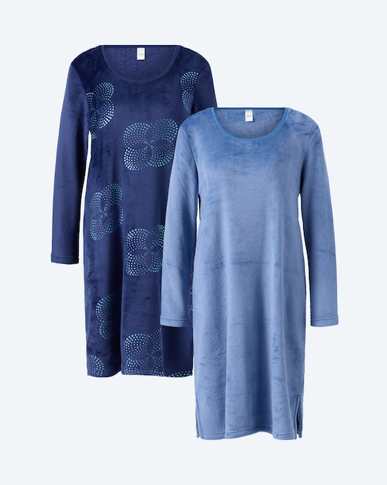Produktabbildung für Night Shirt "Glitter", 2 Stück