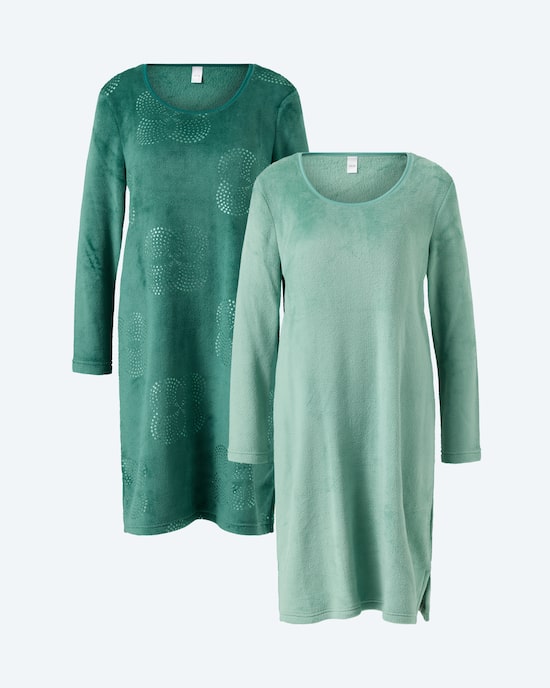 Produktabbildung für Night Shirt "Glitter", 2 Stück