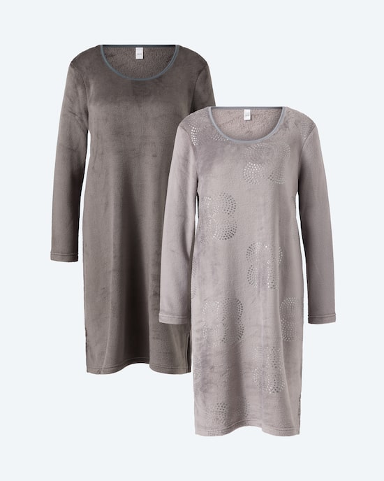 Produktabbildung für Night Shirt "Glitter", 2 Stück