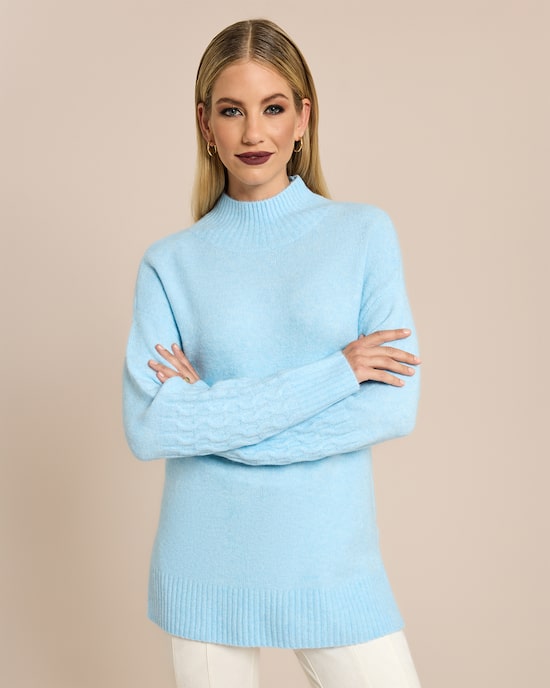Produktabbildung für Pullover mit Zopfmuster