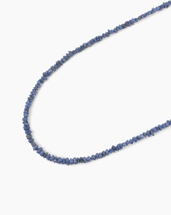 Produktabbildung für IV Collier 925 gelbverg. Blaue Diamanten