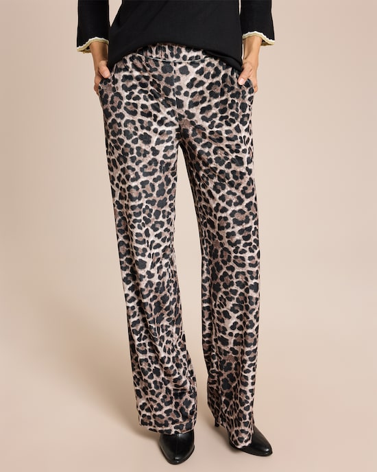Produktabbildung für Hose mit Leopardenmuster