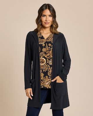 Produktabbildung 2 für Shirtjacke mit Kapuze
