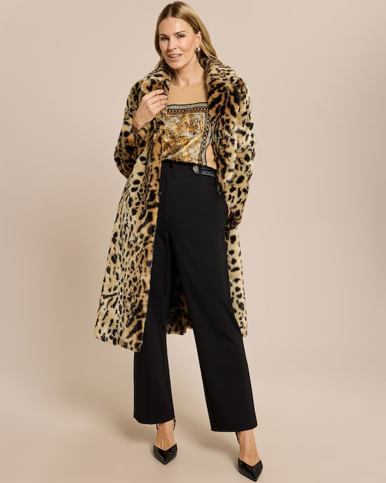 Produktabbildung für Leo Webpelzmantel