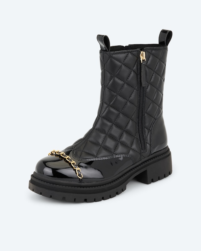 Stiefel mit Steppung