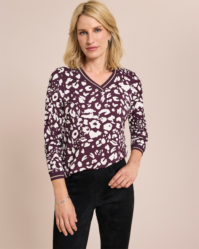 Shirt mit Animaldruck