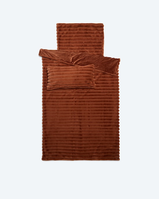 Produktabbildung für Wendebettwäsche in Kaninchenfell-Optik, 3tlg.