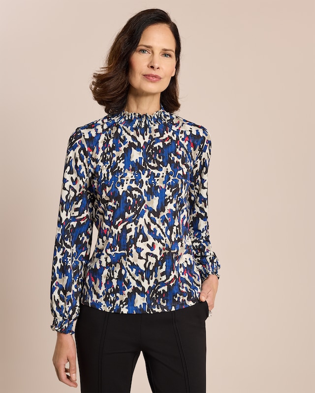 Shirt mit Alloverprint