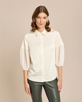 Produktabbildung 2 für Bluse mit Chiffonärmeln