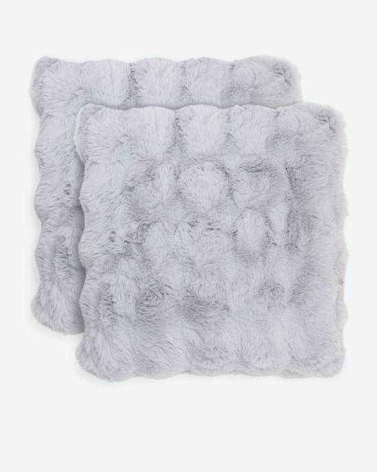 Produktabbildung für Kissen Kaninchenfell-Optik, 2tlg.