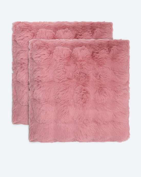Produktabbildung für Kissen Kaninchenfell-Optik, 2tlg.