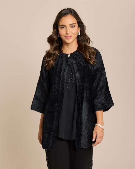 Produktabbildung für Cardigan mit Schmuckknopf