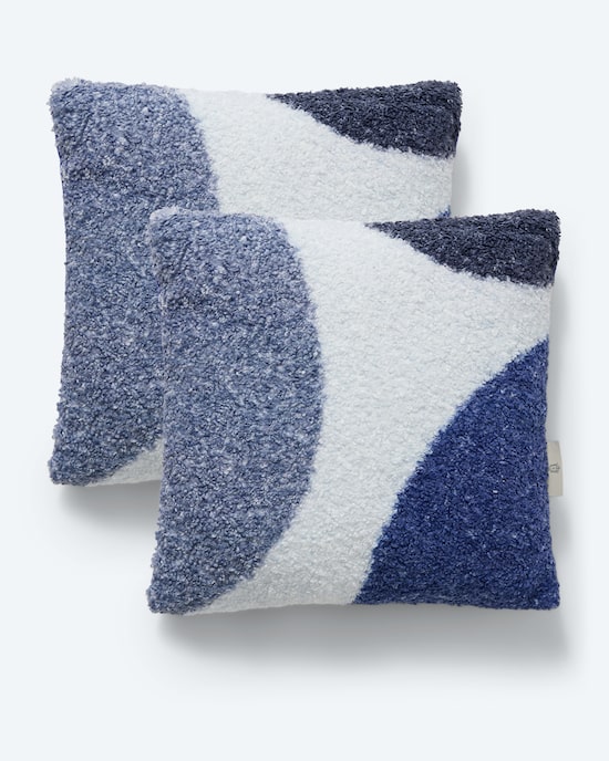 Produktabbildung für Deko-Kissen in Teddy-Optik "Ahorn", 2tlg.