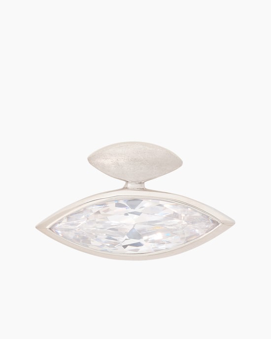 Produktabbildung für Anhänger mit Saphir oder Zirkonia