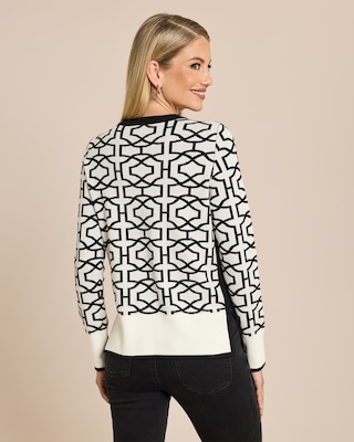 Produktabbildung 4 für Strickpullover mit Jacquard