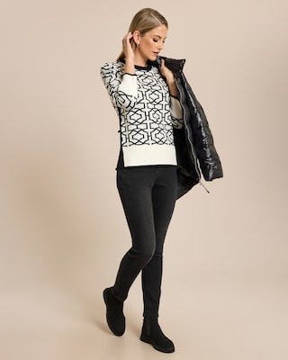 Produktabbildung 3 für Strickpullover mit Jacquard