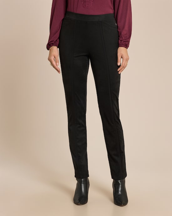 Produktabbildung für Velourslederimitathose