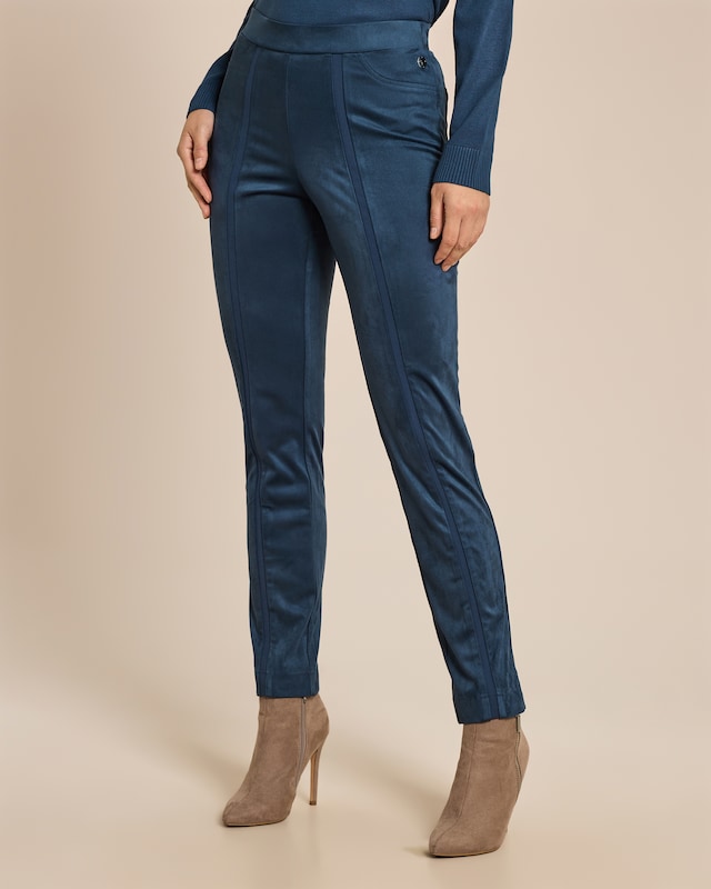 Velourslederimitathose