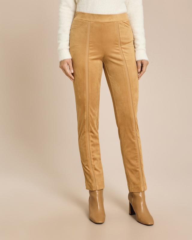 Velourslederimitathose