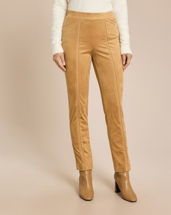 Produktabbildung für Velourslederimitathose