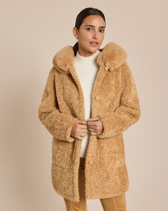 Produktabbildung für Wendemantel Teddy