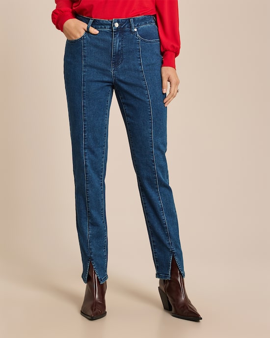 Produktabbildung für Jeans-Hose mit Schlitz
