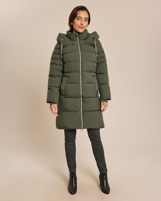 Produktabbildung für Parka aus recyceltem Polyester