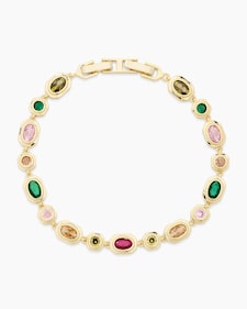 Produktabbildung für Armband mit Zirkonia, bunt