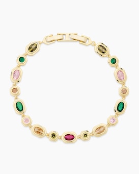 Produktabbildung für Armband mit Zirkonia, bunt