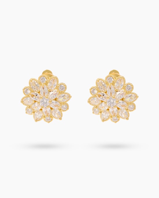 Produktabbildung für Ohrclips mit Zirkonia