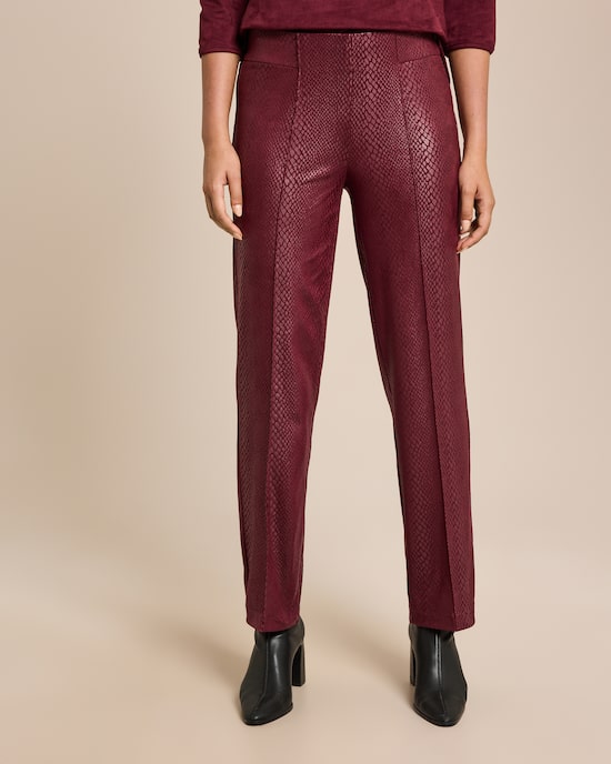 Produktabbildung für Gerade Schlupfhose mit Animal Print