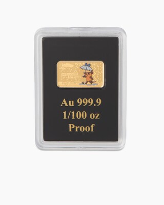 Produktabbildung 3 für Goldmünzbarren 50 Jahre Die Maus: Im Regen