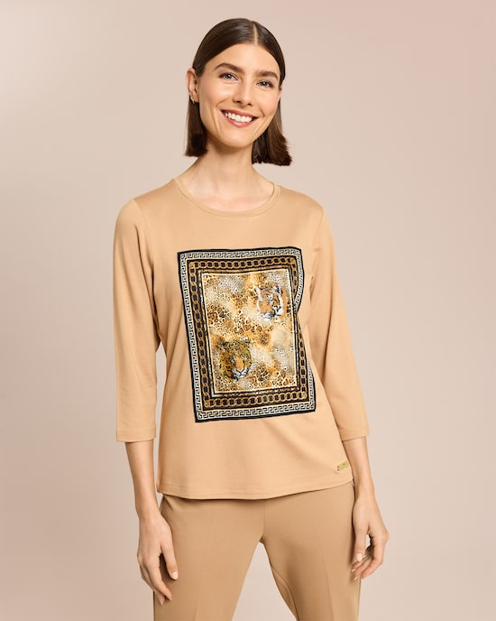 Produktabbildung für Shirt mit platziertem Druck