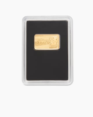 Produktabbildung 4 für Goldmünzbarren 50 Jahre Die Maus: Laufen