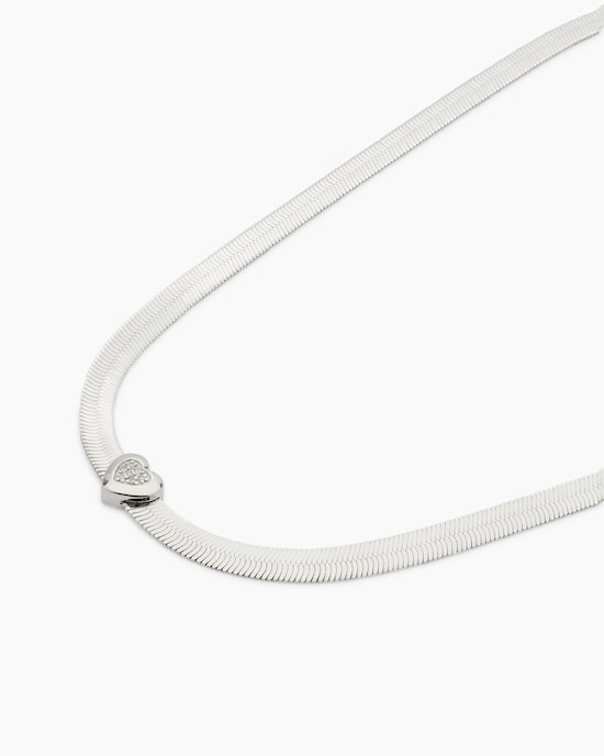 Produktabbildung für Collier mit Diamant-Anhänger 0,05 ct