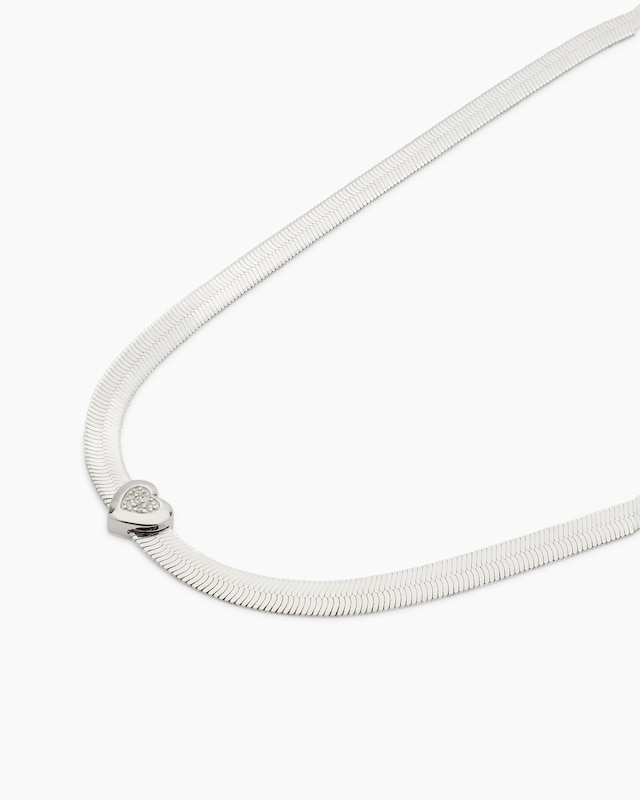 Collier mit Diamant-Anhänger 0,05 ct