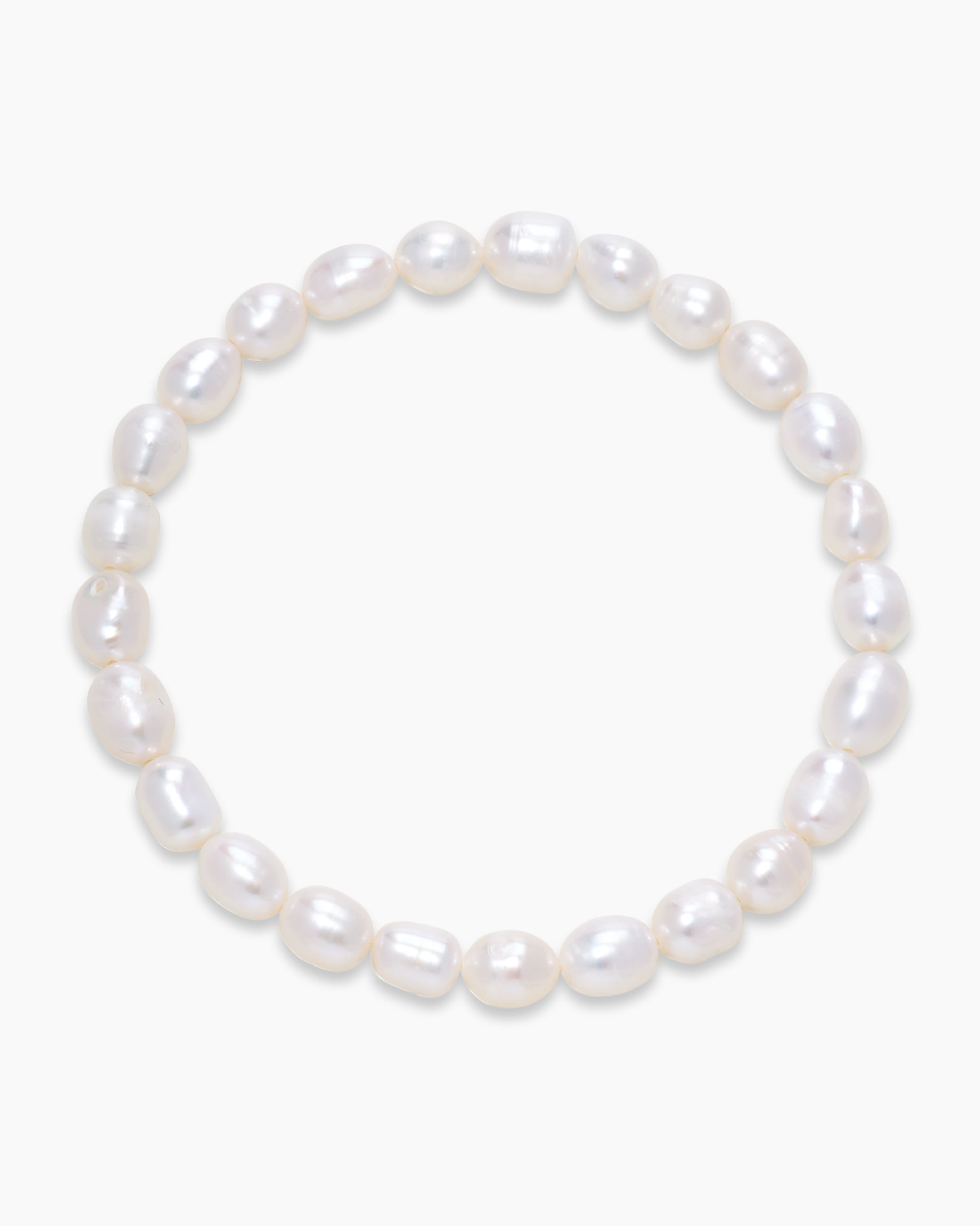 Produktabbildung für Flexarmband aus SZW-Perlen 6-7 mm