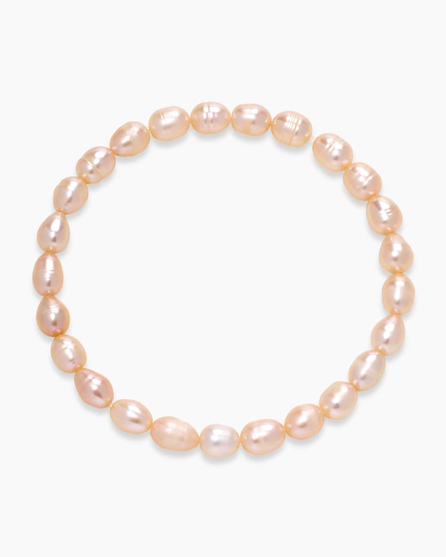 Flexarmband aus SZW-Perlen 6-7 mm